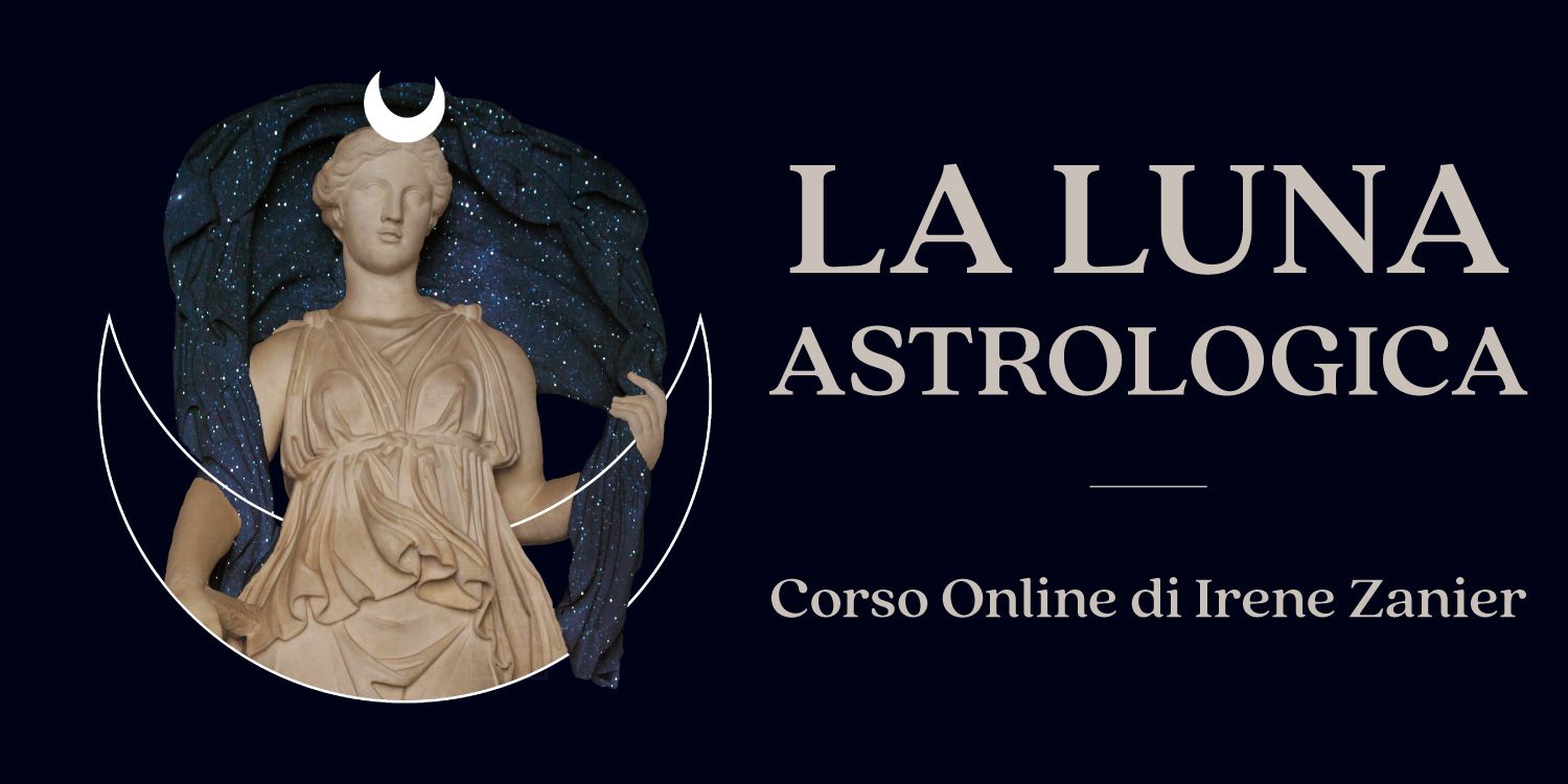 Copertina del corso online La Luna astrologica di Irene Zanier