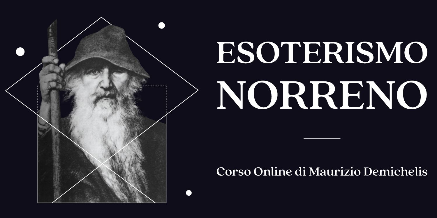 Copertina del corso online sull'esoterismo norreno di Maurizio Demichelis