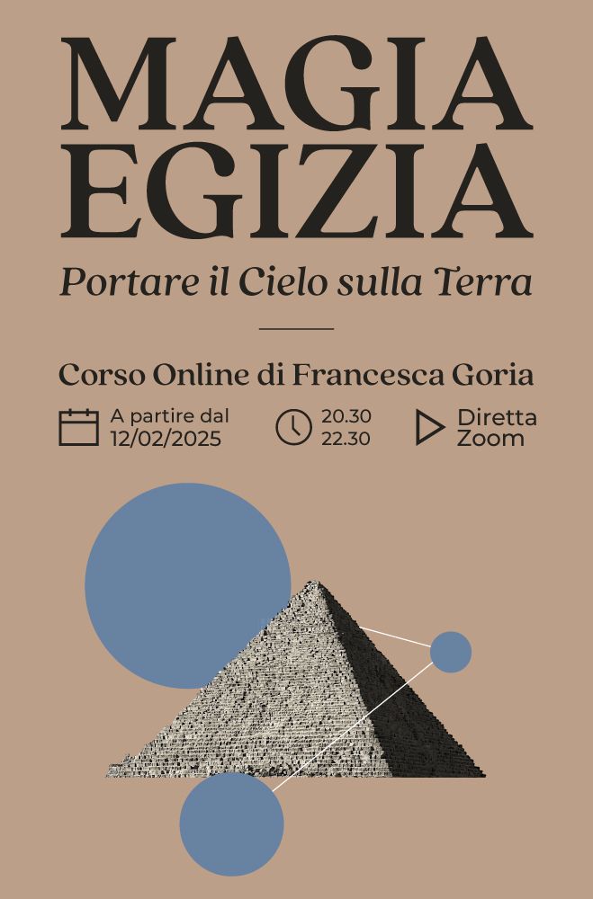 Copertina del corso online Magia egizia di Francesca Goria