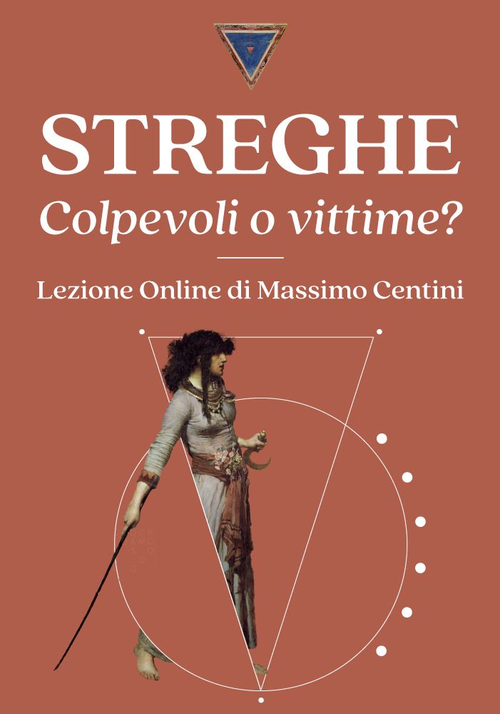 Copertina della lezione online sulla stregoneria di Massimo Centini