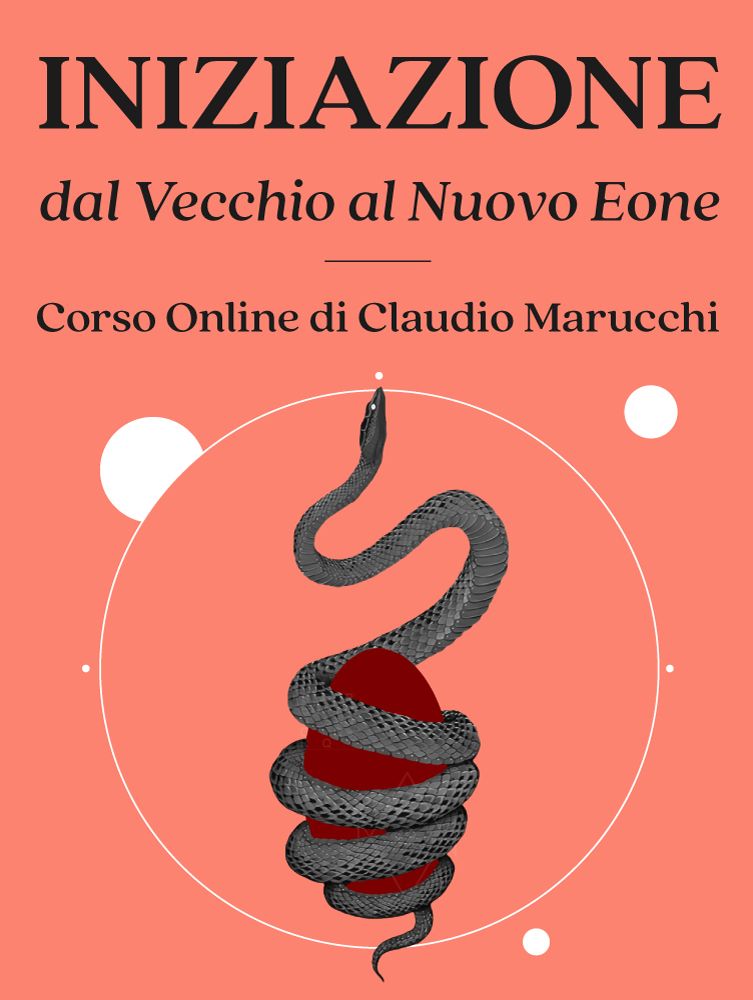 Copertina del corso online Iniziazione dal vecchio al nuovo Eone di Claudio Marucchi