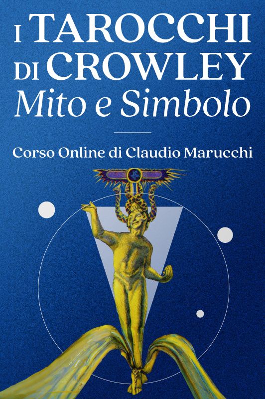 Copertina del corso online i Tarocchi di Crowley di Claudio Marucchi