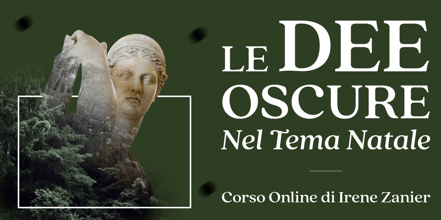 Copertina del corso online Le dee oscure nel tema natale di Irene Zanier