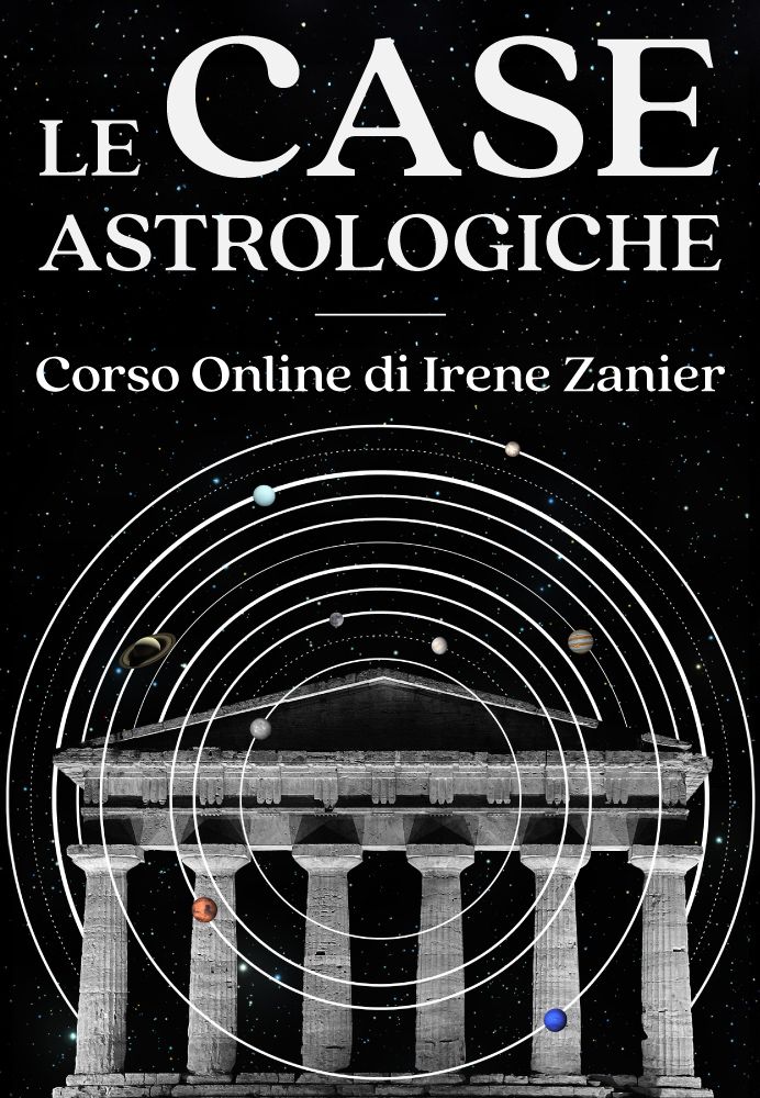 Copertina del corso online Le Case astrologiche di Irene Zanier