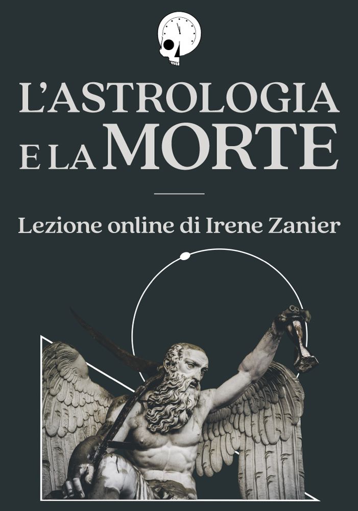 Copertina del corso di astrologia online sulla morte di Irene Zanier