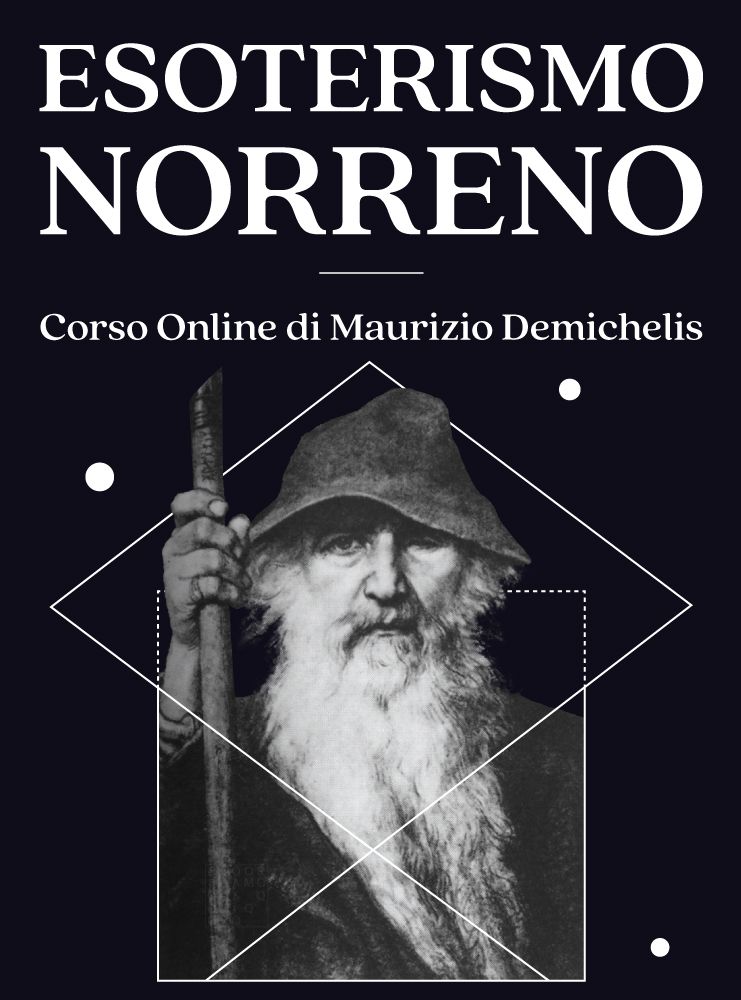 Copertina del corso online sull'esoterismo norreno di Maurizio Demichelis