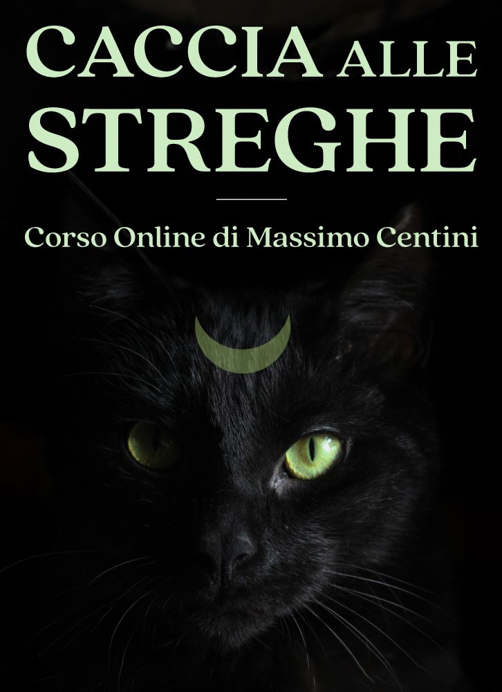 Copertina del corso online caccia alle streghe di Massimo Centini