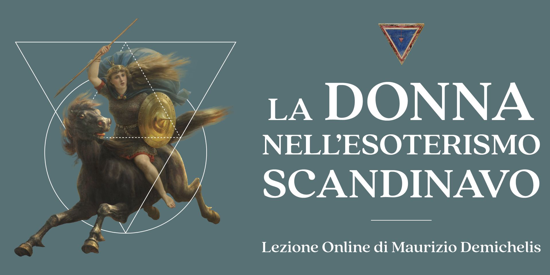 Copertina del corso online sull'esoterismo norreno di Maurizio Demichelis