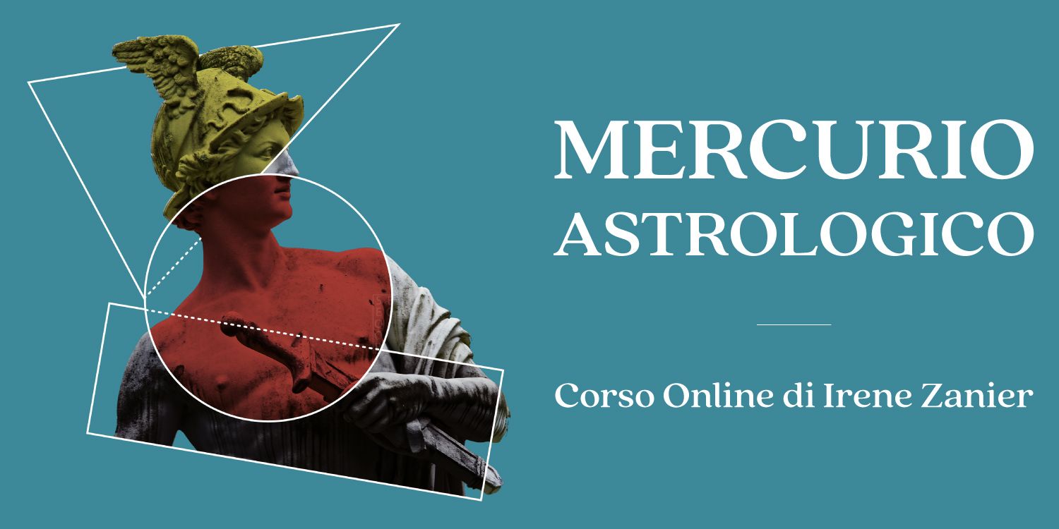 Copertina del corso online Mercurio astrologico di Irene Zanier