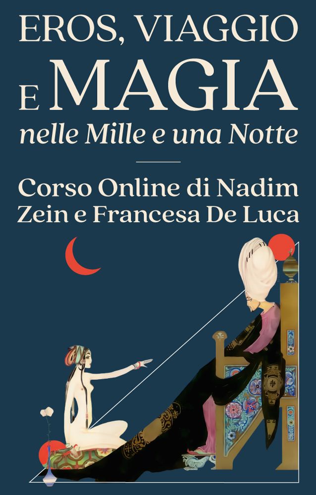 Copertina del corso online sull'esoterismo islamico di Francesca De Luca e Nadim Zein